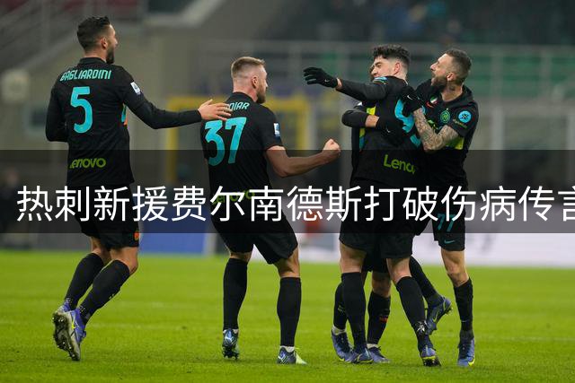 热刺新援费尔南德斯打破伤病传言：状态良好备战新赛季